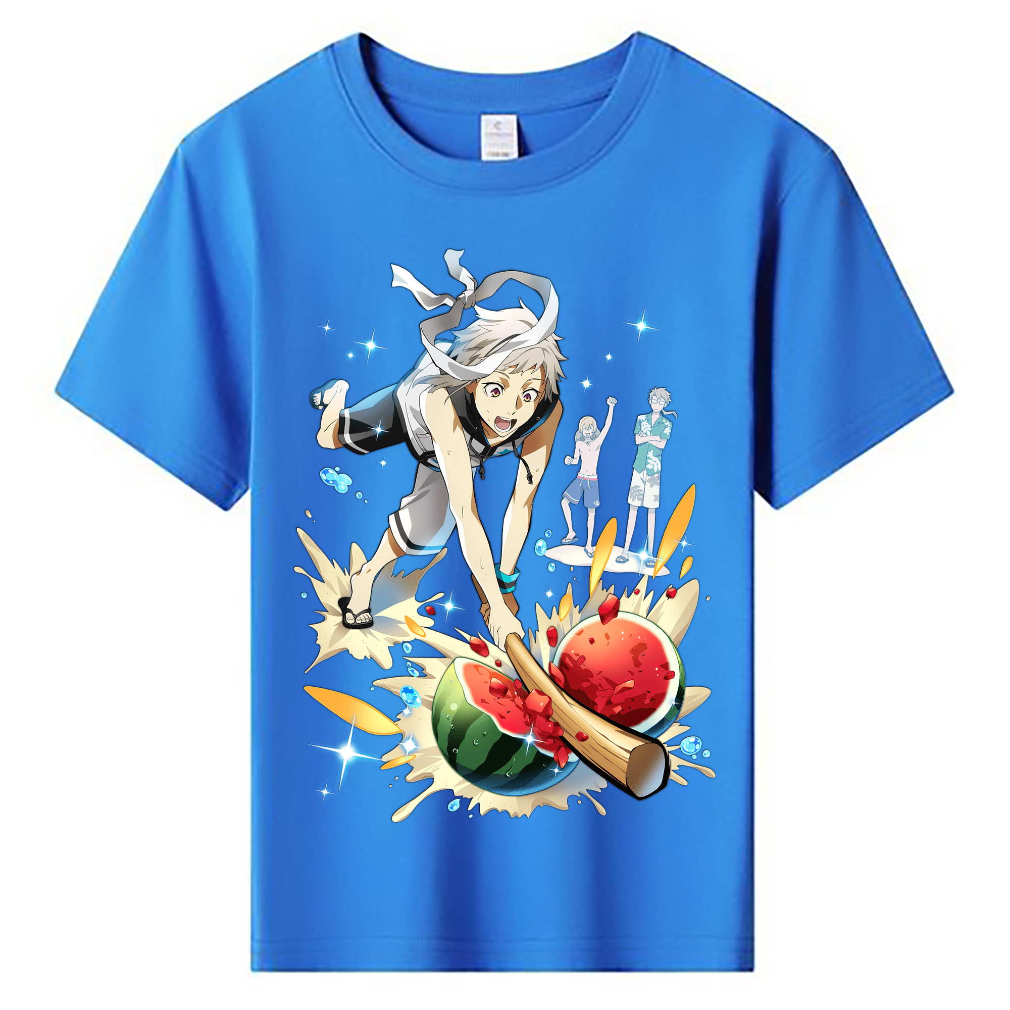 （画像用） 文豪ストレイドッグス Bungo Stray Dogs 綿100％キッズTシャツ（フロントプリント）